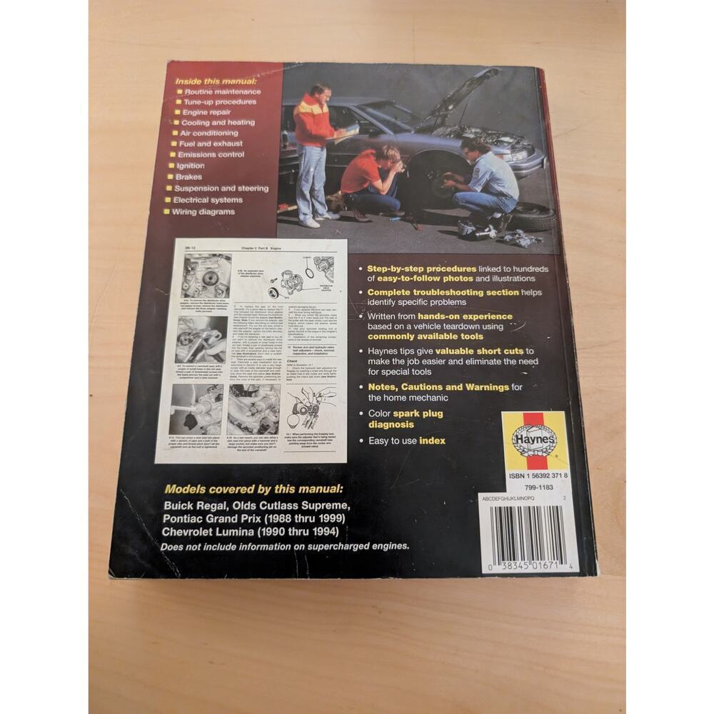 ♥️Haynes GM 88-99 Manual - Picture 2 of 2